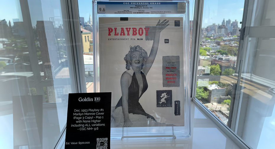 playboy magazine with marilyn monroe on the cover