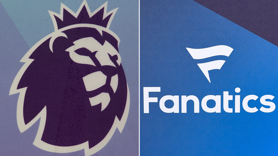 English Premier League logo next to Fanatics logo