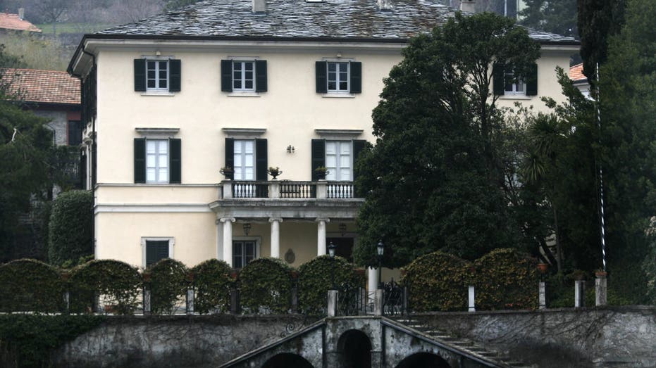 George Clooney's home in Lake Como