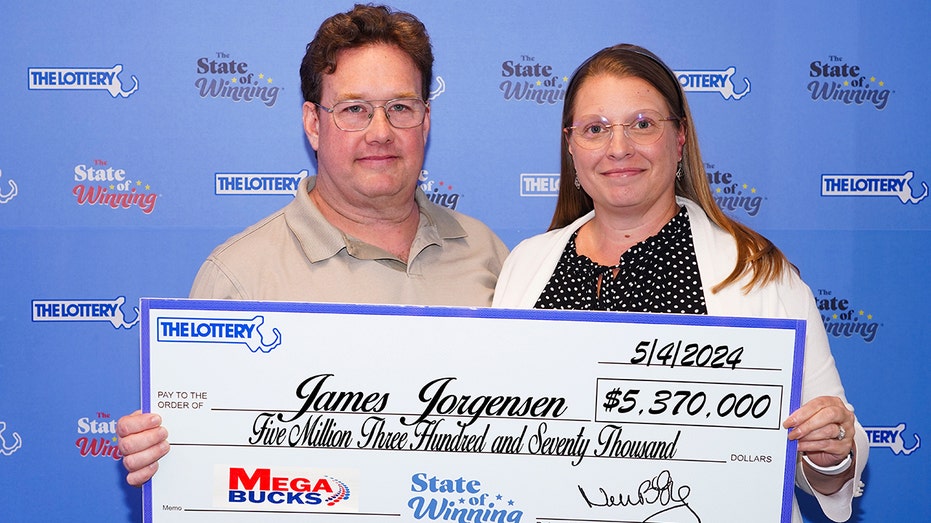 James Jorgenson Lottery winner