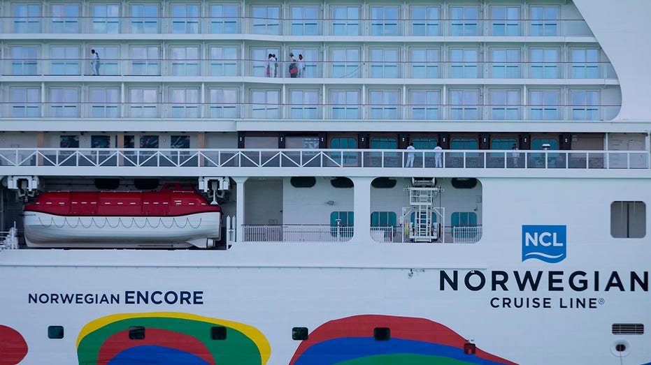 Norwegian Encore cruise ship decks