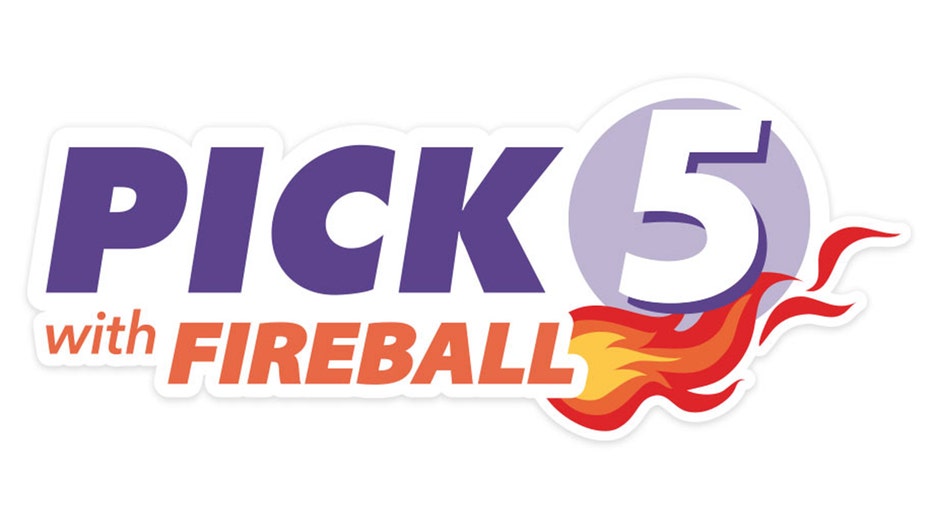 Pick 5 with fireball logo