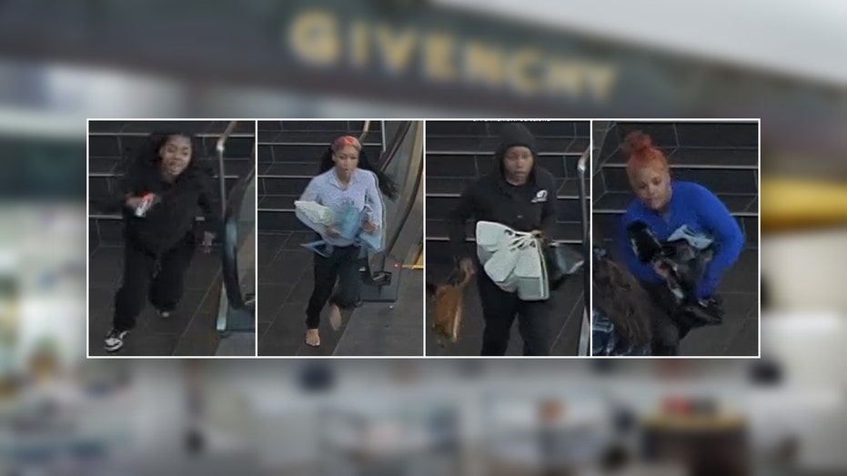 Four women accused of stealing from Givenchy store in Pennsylvania