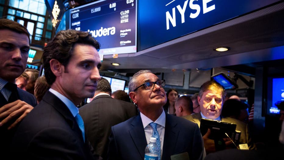 Carvana CEO and his dad at NYSE