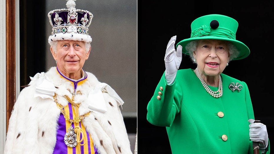 King Charles and Queen Elizabeth split