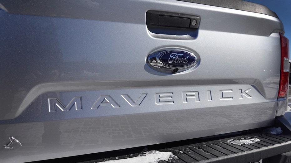 back of Ford maverick