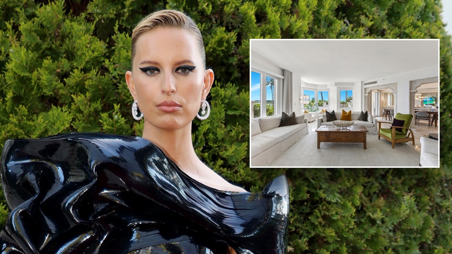 Karolina Kurkova on the red carpet and her living room split