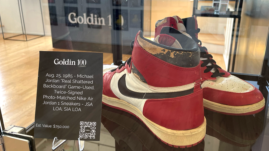 michael jordan's shattered backboard sneakers