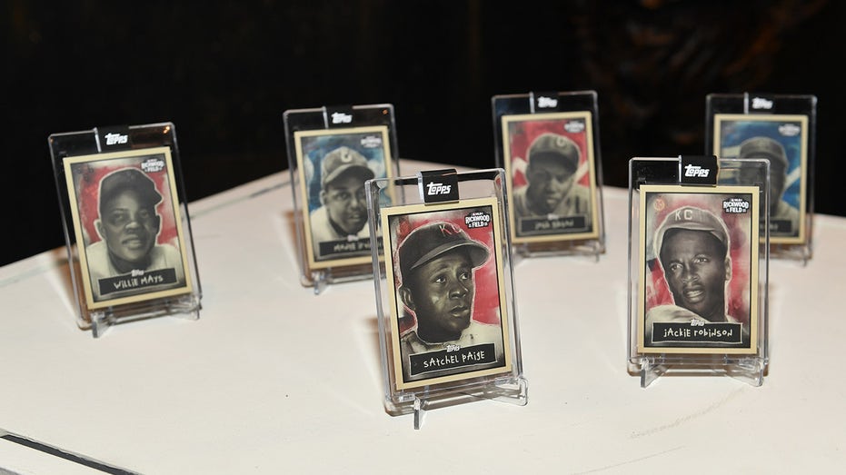 Negro League trading cards