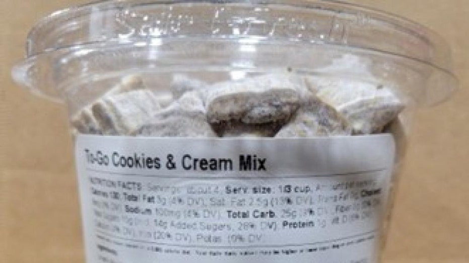 recalled snack mix