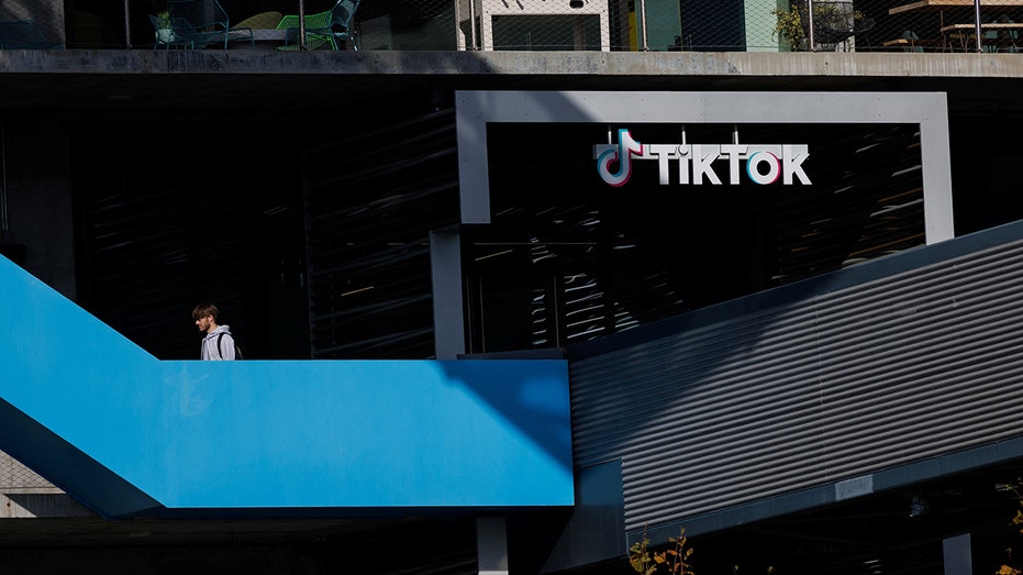 A general view of the TikTok offices in Culver City, California