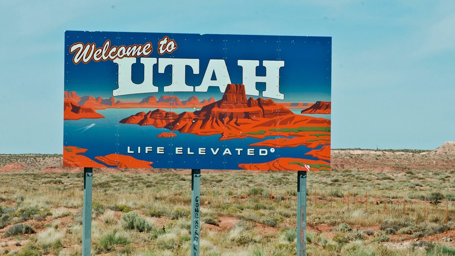 Utah-Schild