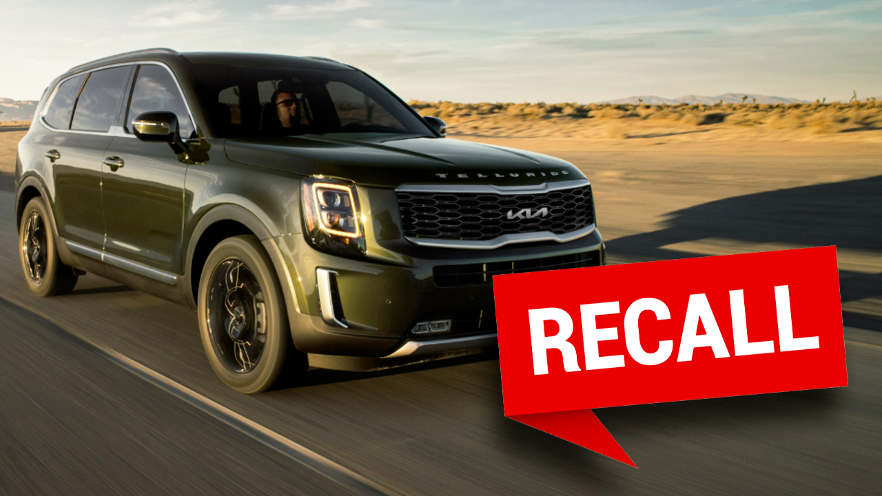Kia recalls 460K Telluride SUVs over fire risk; urges owners to park
