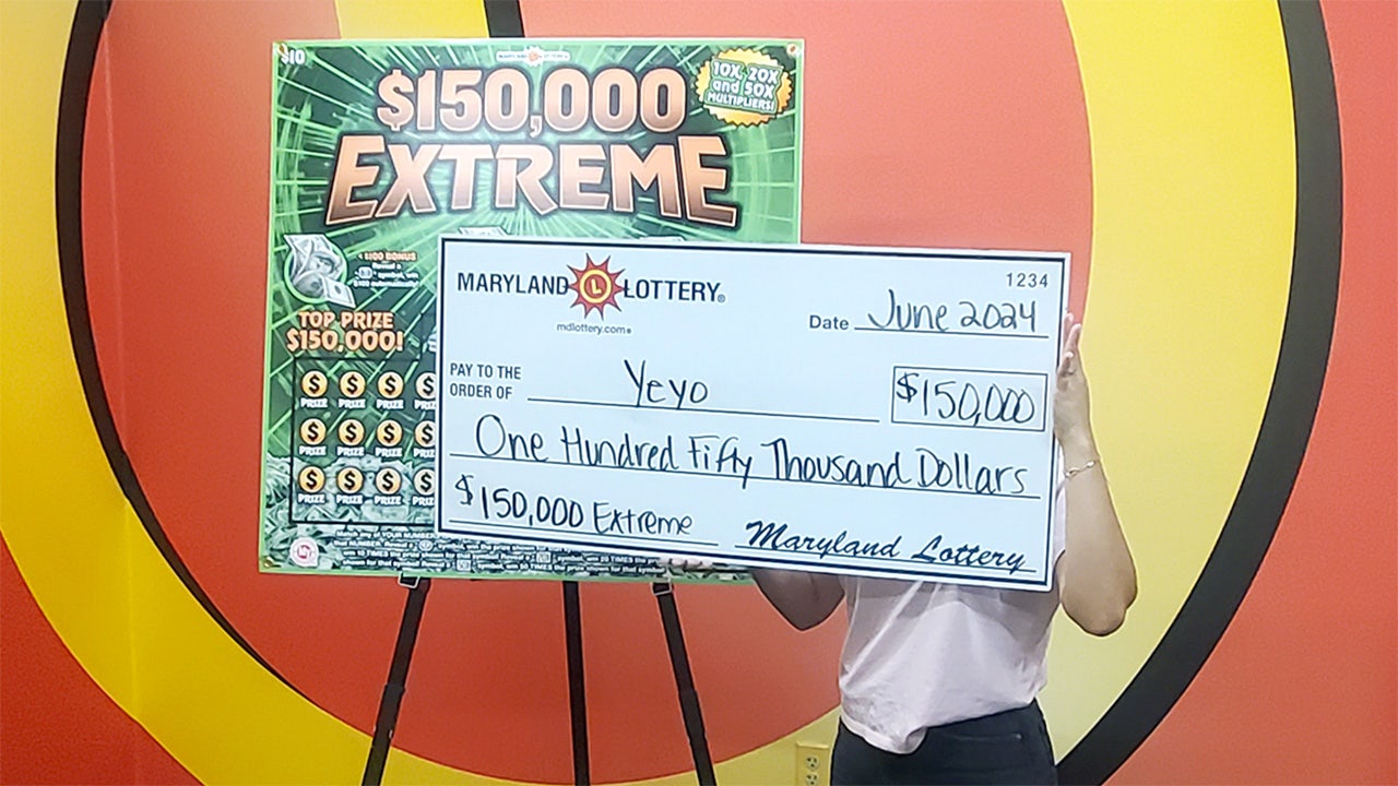 Maryland lottery winner strikes it rich as third time is the charm ...