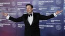 South African businessman Elon Musk arrives at the Tenth Breakthrough Prize Ceremony at the Academy Museum of Motion Pictures in Los Angeles, California, on April 13, 2024.