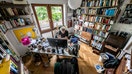03 June 2024, Hamburg: View into the study of a journalist. Photo: Markus Scholz/dpa (Photo by Markus Scholz/picture alliance via Getty Images)