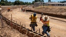 Construction at the Toll Brothers Borello Ranch Estates housing community in Morgan Hill, California on Tuesday, June 4, 2024. 