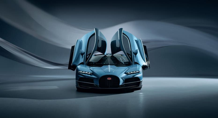 Bugatti Tourbillon doors up