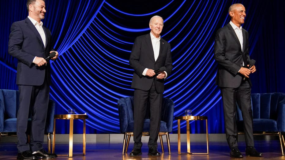 Joe Biden Barack Obama Hollywood fundraiser
