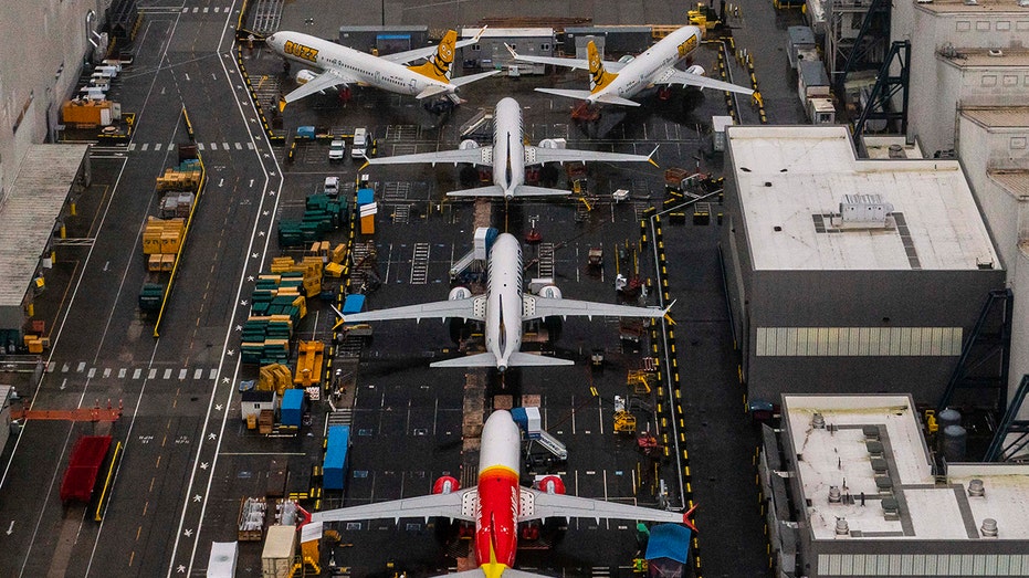 Boeing planes in Washington state