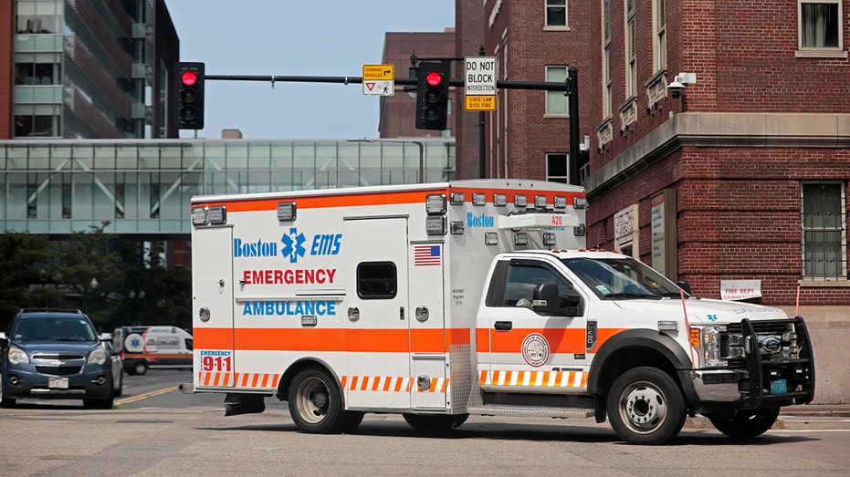 Ambulance in Boston, Massachusetts