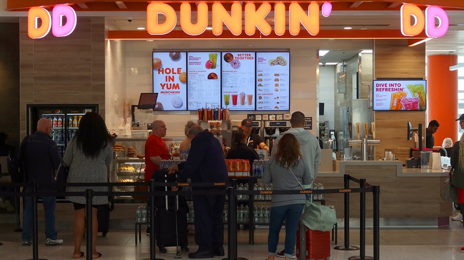 Dunkin' Store in Newark airport