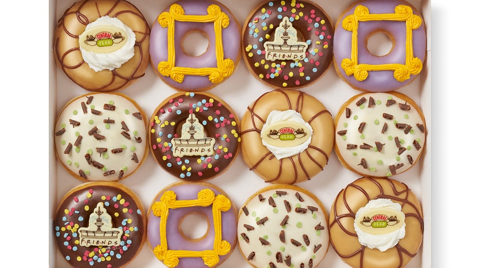 'Friends' themed doughnuts from Krispy Kreme UK