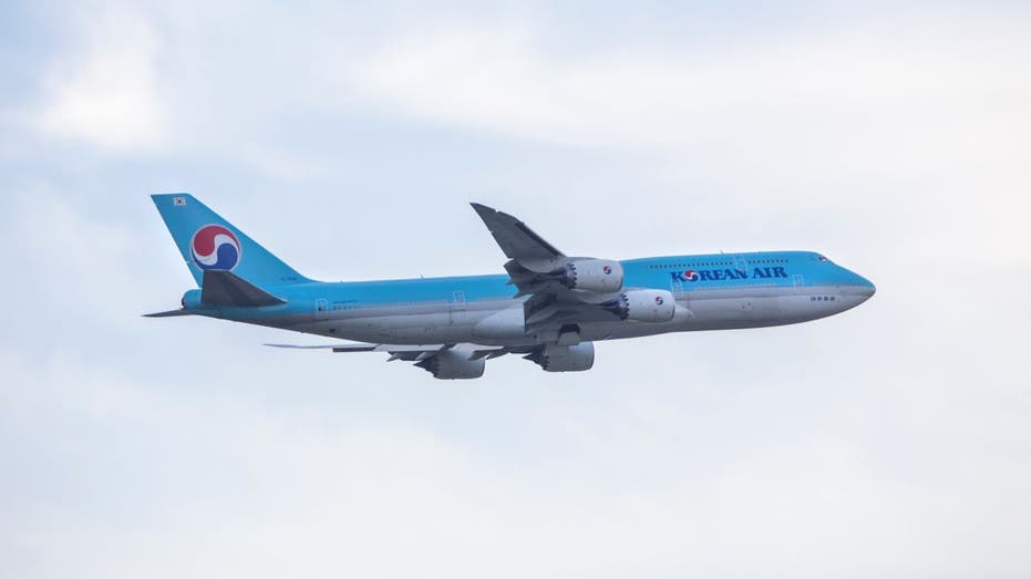 Самолет на Korean Air във въздуха