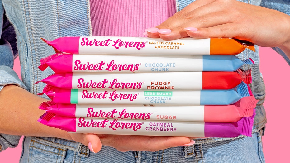 Sweet Loren's cookie packaging