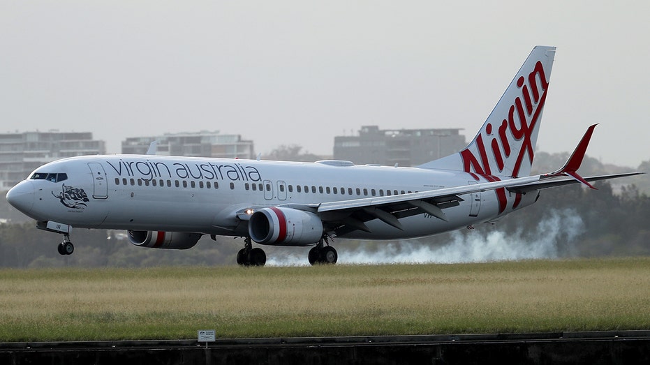 Virgin Australia plane lands in Sydney