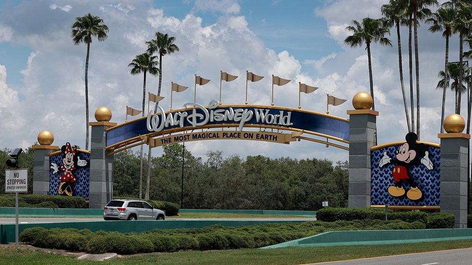 Disney World entrance