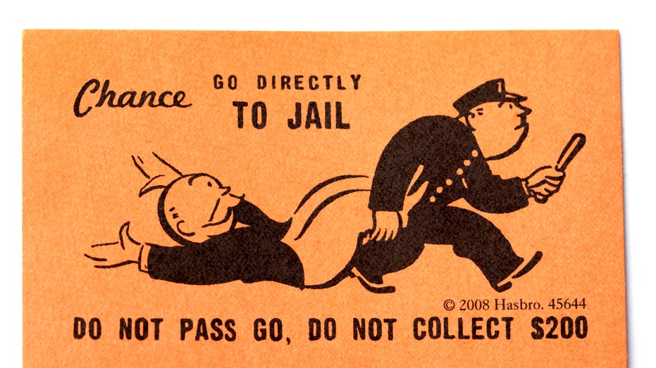"Go to jail" card in Monopoly