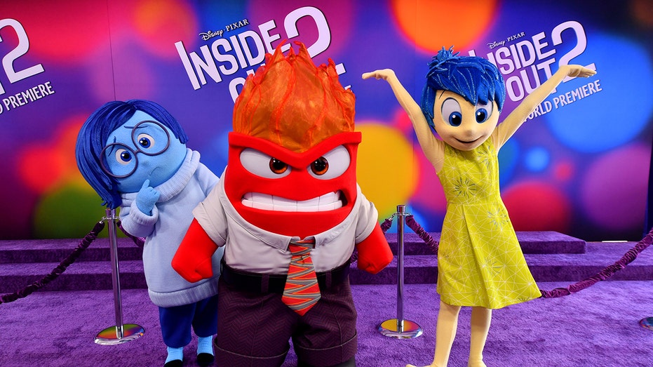 Inside Out 2 characters