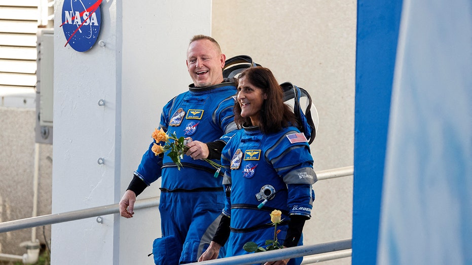 astronauts Butch Wilmore and Sunita Williams