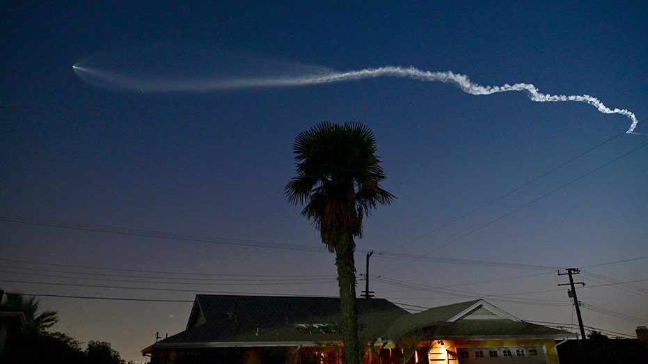 SpaceX Falcon 9 launch in California