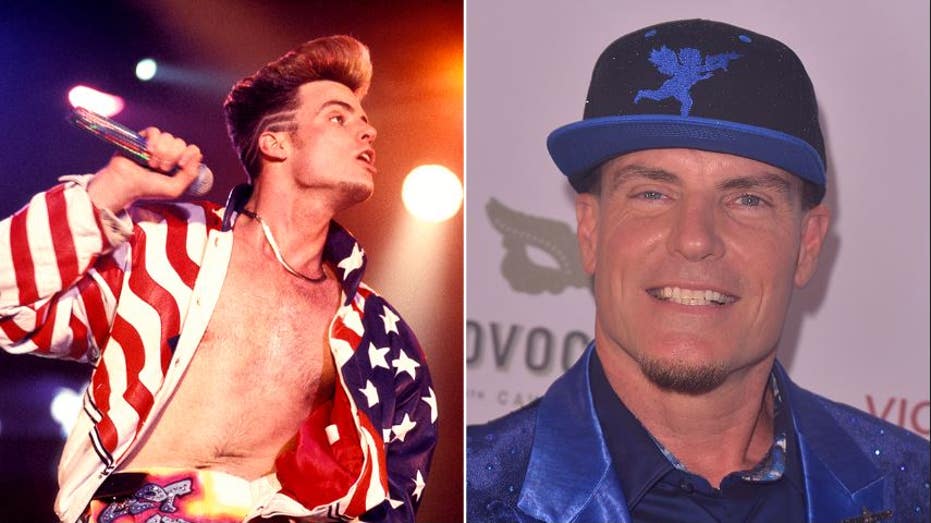 Vanilla Ice in the early '90s and now