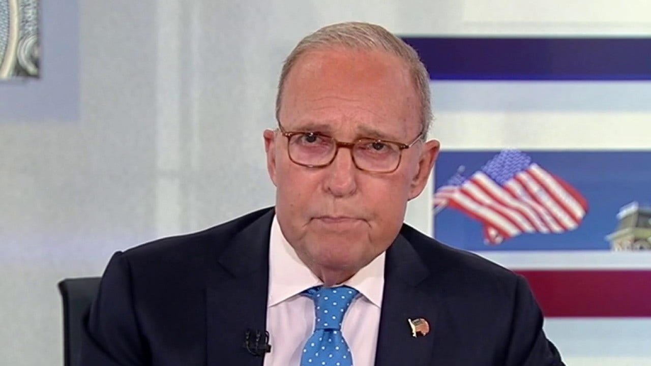 LARRY KUDLOW: The ‘falling GDP’ panic is more fake news