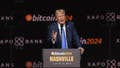 Former US President Donald Trump speaks at the Bitcoin 2024 conference in Nashville, Tennessee, US, on Saturday, July 27, 2024. Trump said he would ask the government to create a massive reserve of Bitcoin if he returns to the White House in a bid to court cryptocurrency enthusiasts and harness the industry's growing influence in the political arena. - Fox News