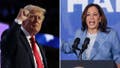 A split image of former President Trump and Vice President Kamala Harris. - Fox News