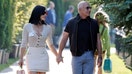 SUN VALLEY, IDAHO - JULY 10: Jeff Bezos, founder of Amazon.com Inc., and Lauren Sanchez attend the Allen &amp; Company Sun Valley Conference on July 10, 2024 in Sun Valley, Idaho. The annual gathering organized by the investment firm Allen &amp; Co brings together the world&apos;s most wealthy and powerful figures from the media, finance, technology and political spheres at the Sun Valley Resort for the exclusive weeklong conference. (Photo by Kevork Djansezian/Getty Images)
