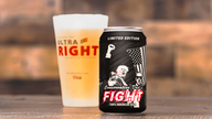 Ultra Right Beer unveils limited edition can featuring Trump's 'iconic fist pump' post-assassination attempt