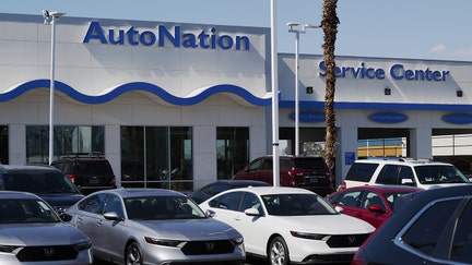 An AutoNation dealership in Las Vegas, Nevada, US, on Tuesday, July 18, 2023. AutoNation Inc. is scheduled to release earnings figures on July 21. Photographer: Bridget Bennett/Bloomberg via Getty Images
