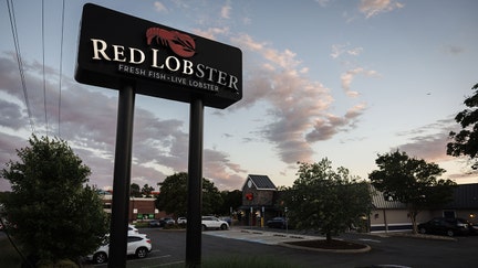 A Red Lobster restaurant in Alexandria, Virginia, on Friday, June 7, 2024. Seafood restaurant chain Red Lobster, which filed for bankruptcy last month, will be in bankruptcy court on June 14.