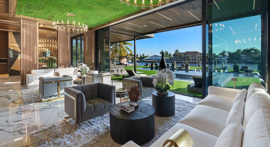 The interior of the $47.9 million mansion in Fort Lauderdale