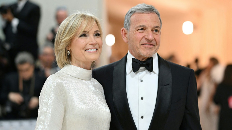 Robert Iger and Willow Bay attend an event 