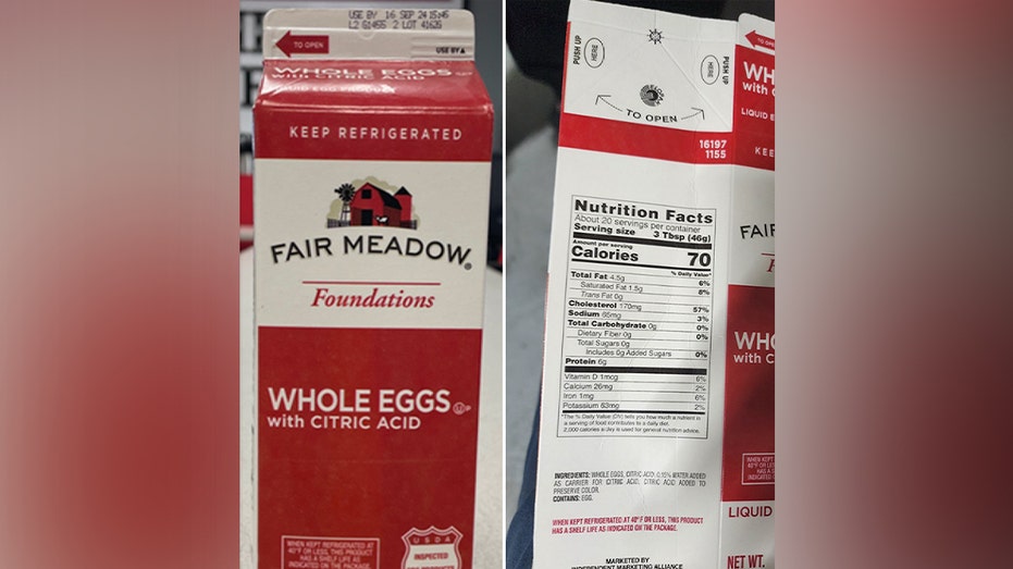 Fair Meadow Foundations Whole Eggs with Citric Acid