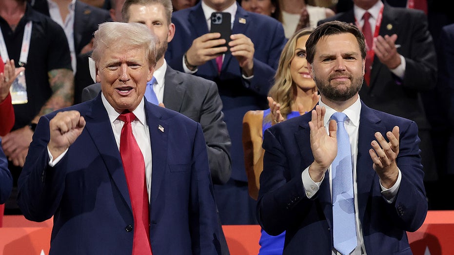 Trump and Vance at RNC