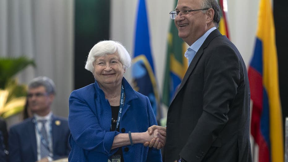 Janet Yellen in Brazil