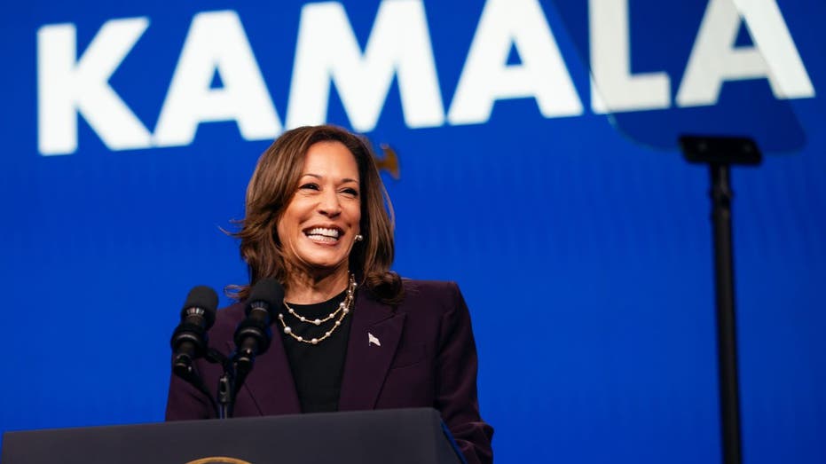 La vicepresidenta Kamala Harris