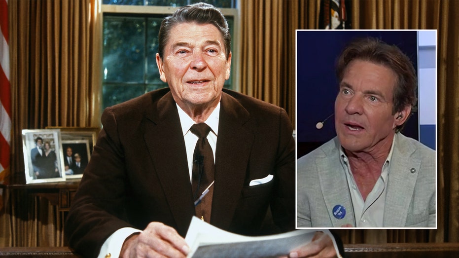 Dennis Quaid on playing Ronald Reagan